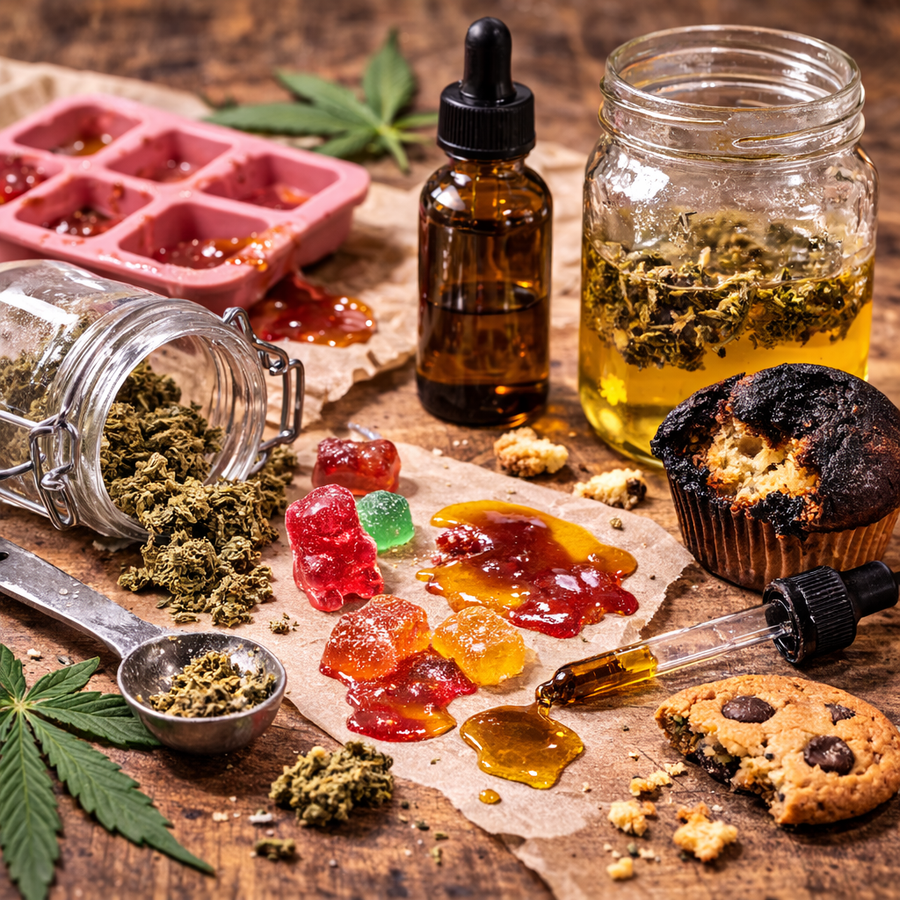 Die häufigsten Fehler bei selbstgemachten Cannabis-Edibles