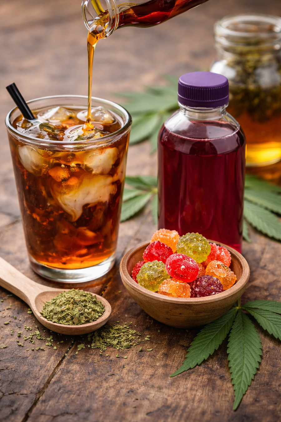 Cannabis-Sirup vs. Cannabis-Öl: Was ist einfacher, flexibler und alltagstauglicher?