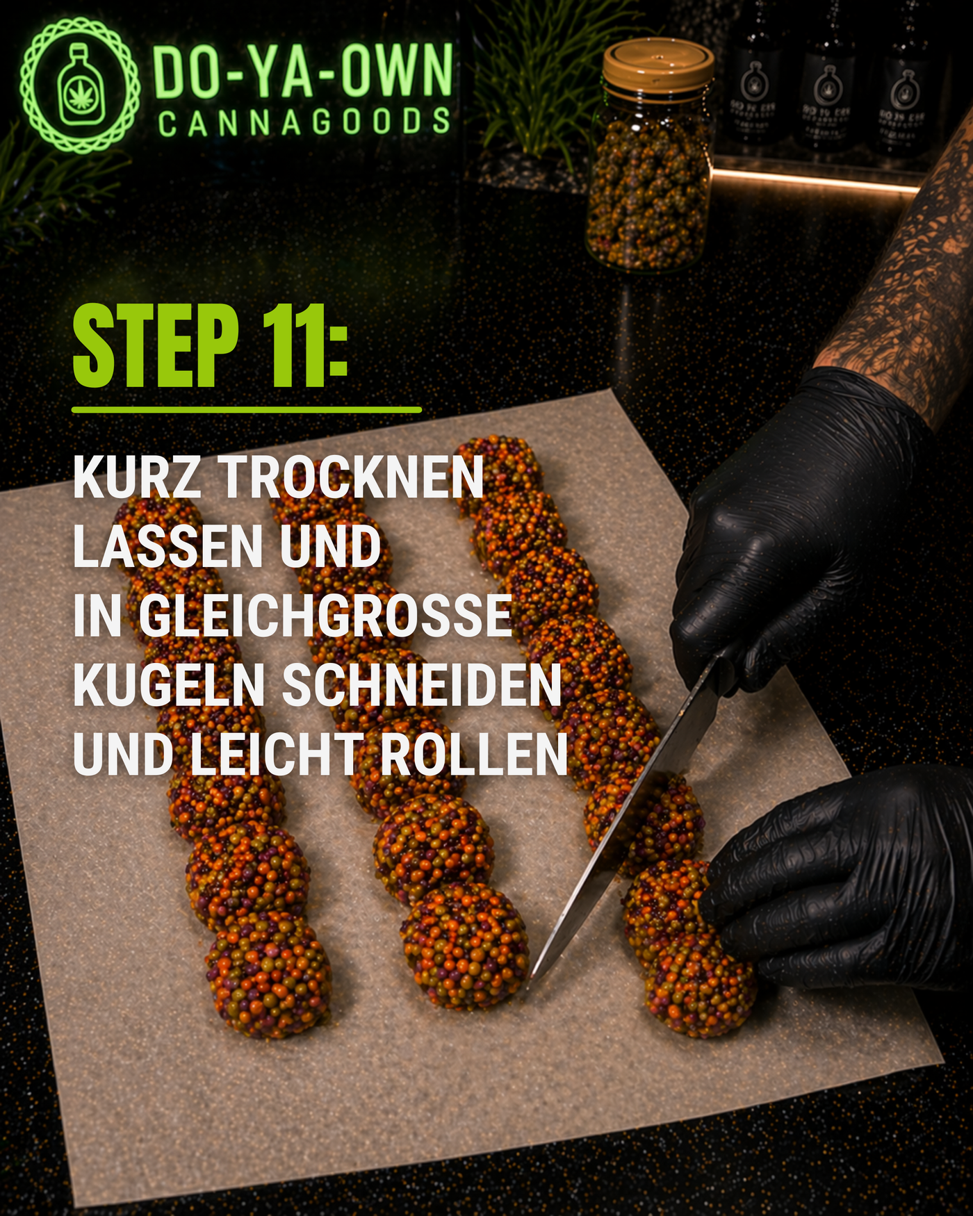 RainbowGummies DIY-Kit für Nerd-Gummies Herstellung Schritt 13