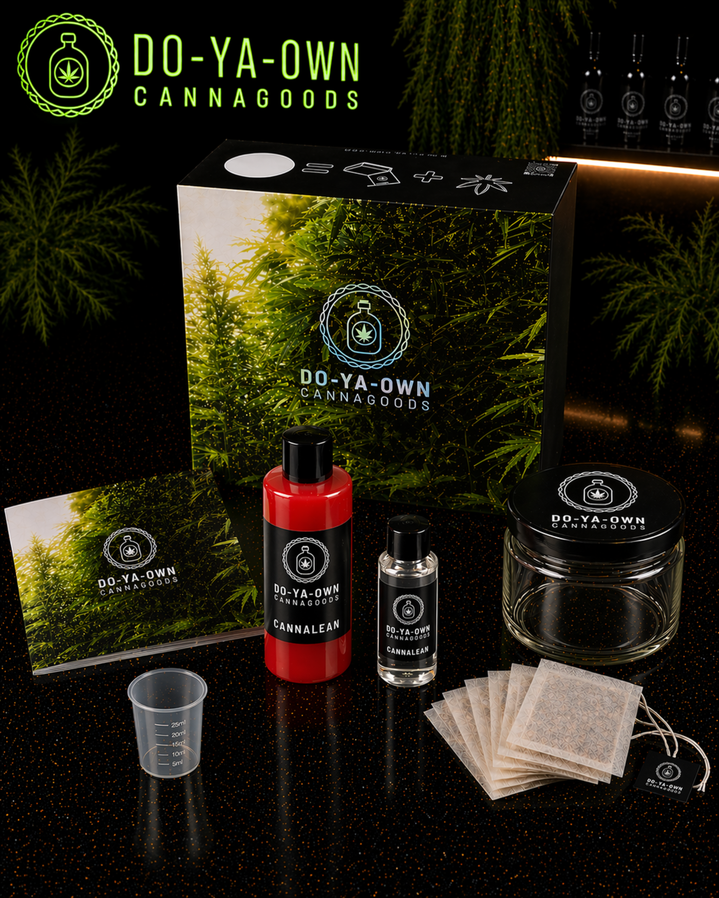 CannaLean Wildberry DIY-Kit für Sirup Herstellung Schritt 2