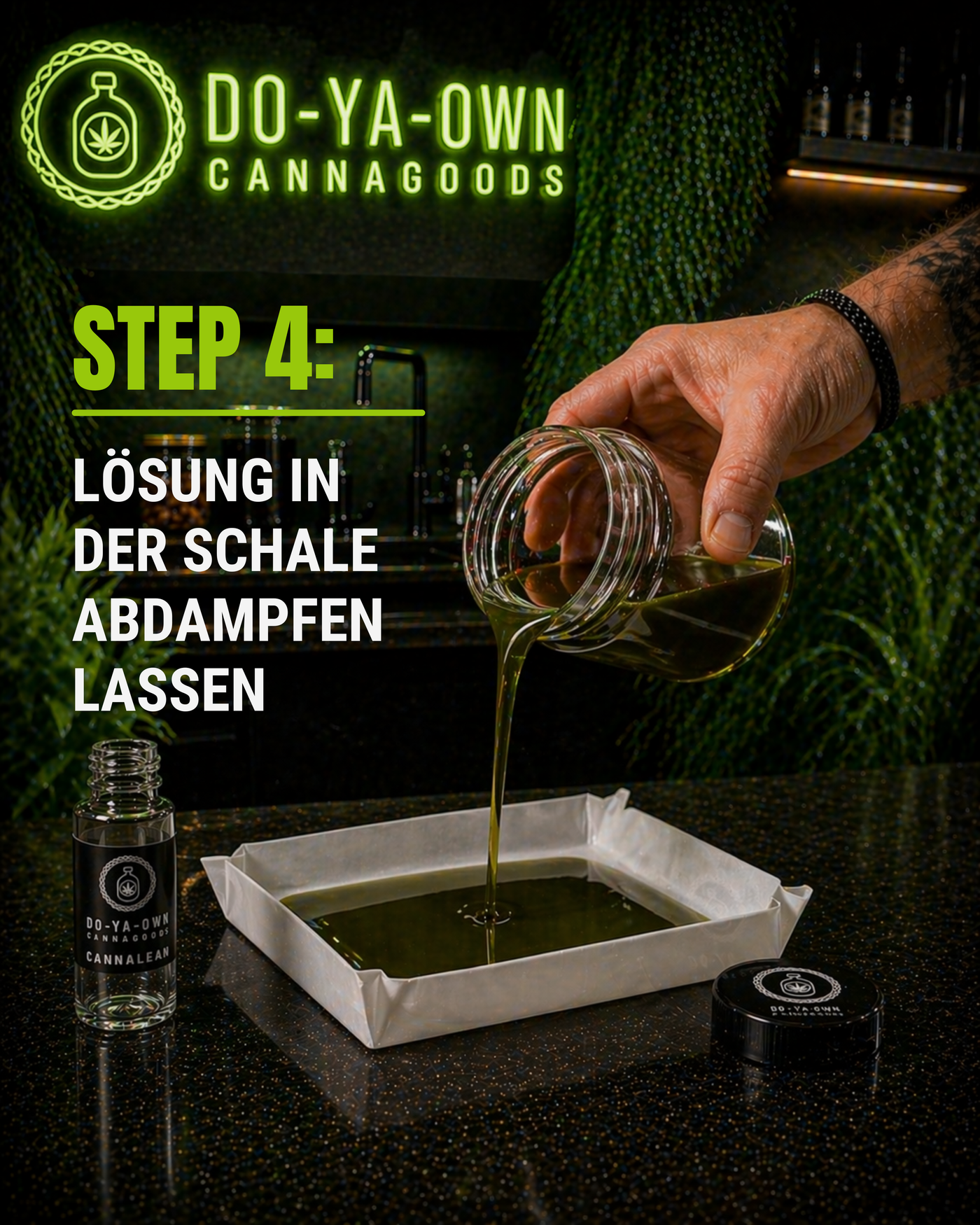 CannaVape DIY-Kit für Vape-Pens | Blue Zushi Edition Herstellung Schritt 5