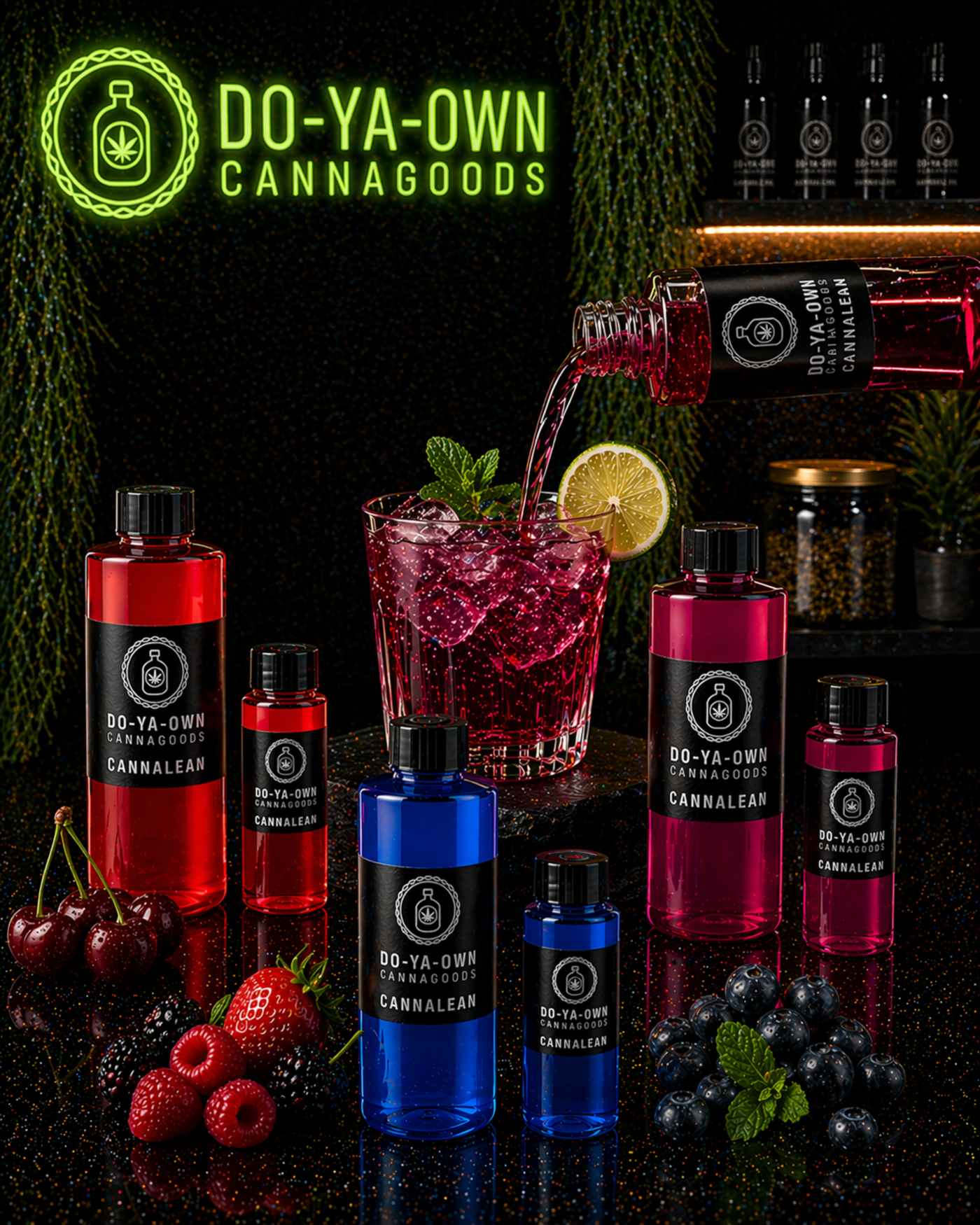 CannaLean Wildberry DIY-Kit für Sirup Herstellung Schritt 9